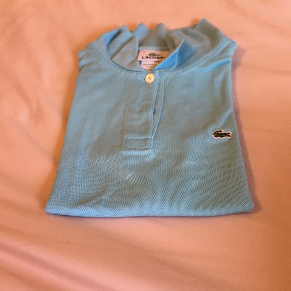 Baby blue polo